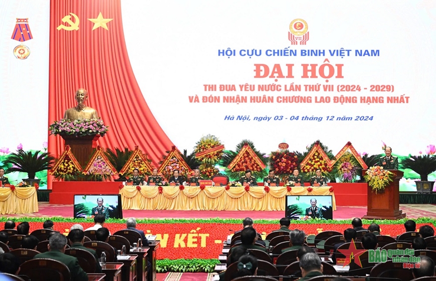 Tổng Bí thư Tô Lâm dự Đại hội thi đua yêu nước “Cựu chiến binh gương mẫu” lần thứ VII